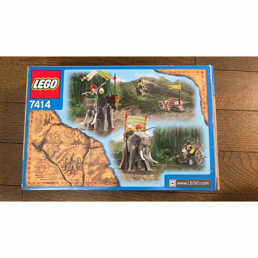 Lego(レゴ)の未開封品　激レア　レゴ　世界の冒険シリーズ　象のキャラバン　7＋ 7414 キッズ/ベビー/マタニティのおもちゃ(積み木/ブロック)の商品写真