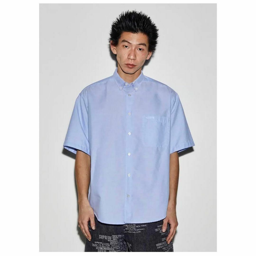Supreme Loose Fit S/S Oxford Shirt(23SS) 8