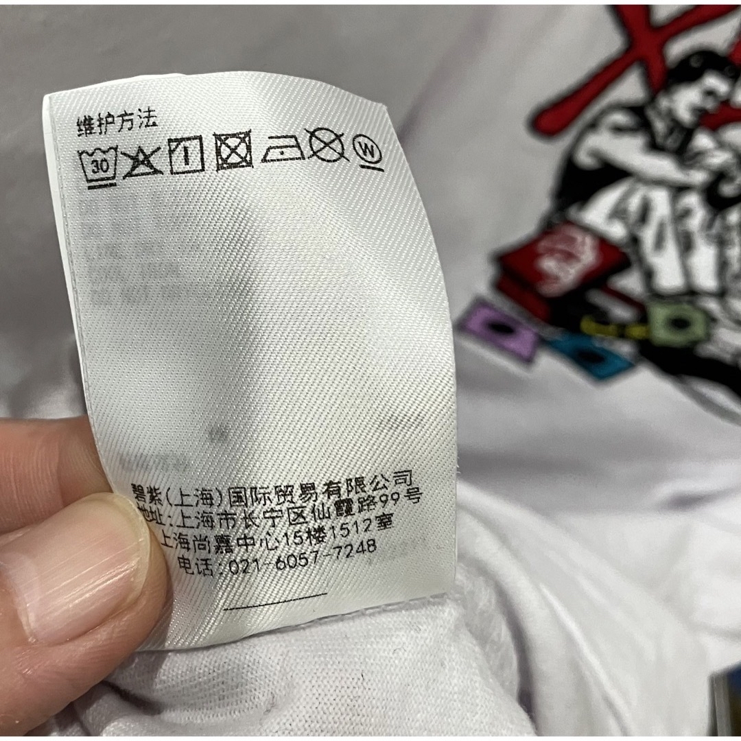 XLARGE(エクストララージ)のXLARGE  エクストララージ　メンズ　長袖Tシャツ　ロンT   白　Mサイズ メンズのトップス(Tシャツ/カットソー(七分/長袖))の商品写真