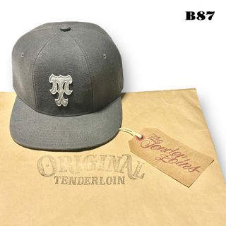 未使用品! TENDERLOIN トラッカー キャップ チャコール グレー 灰色