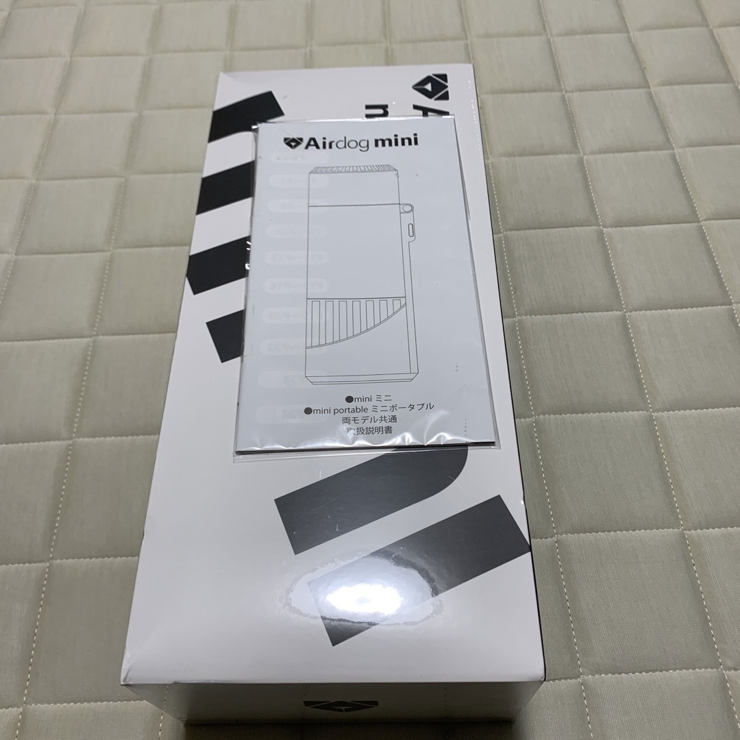未開封】Airdog mini white エアドッグ ミニ 空気清浄機-