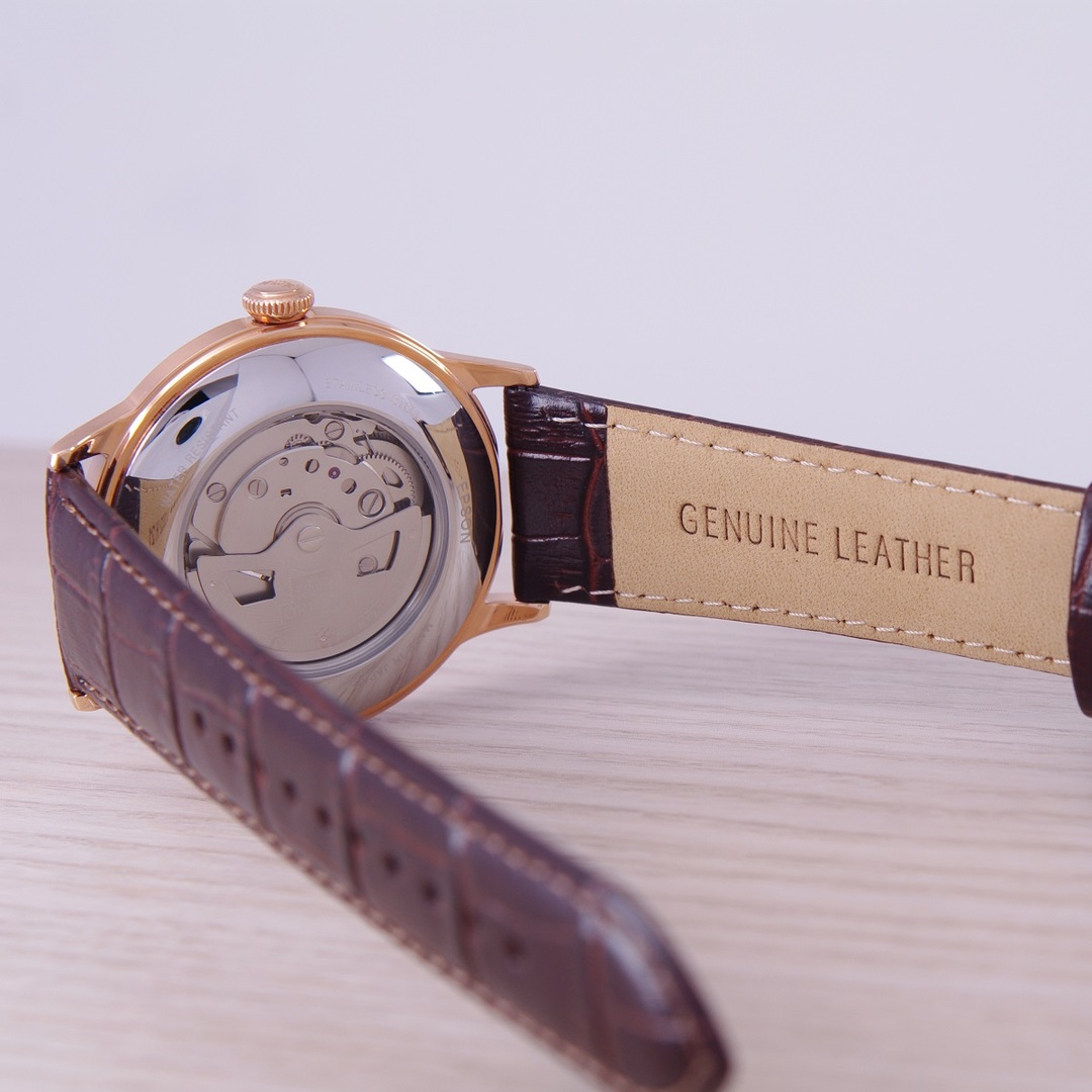 オリエント ORIENT 腕時計 クラシック セミスケルトン 機械式 自動巻(手巻付き) ボンベ文字盤 革ベルト メンズ RN-AG0004S 国内正規品