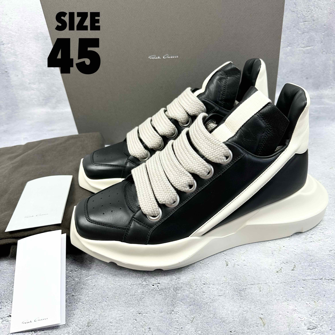 新品　RICK OWENS GETH RUNNER ブラック　スニーカー　41