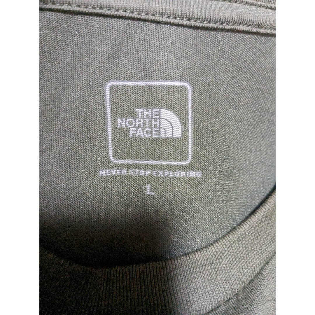 THE NORTH FACE(ザノースフェイス)のノースフェイス ショートスリーブ メッセージロゴティー メンズ Lサイズ 希少 メンズのトップス(Tシャツ/カットソー(半袖/袖なし))の商品写真