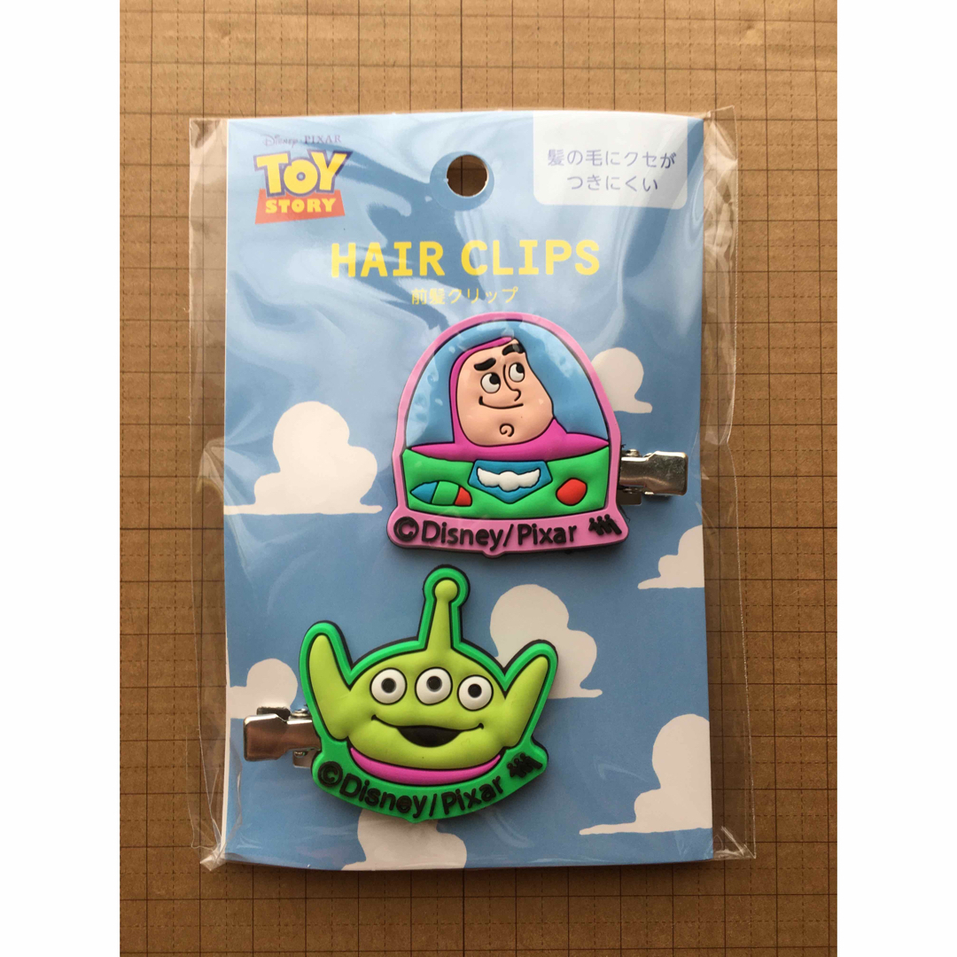 トイ・ストーリー(トイストーリー)のTOY STORY  HAIR CLIPS ②新品未開封 レディースのヘアアクセサリー(バレッタ/ヘアクリップ)の商品写真