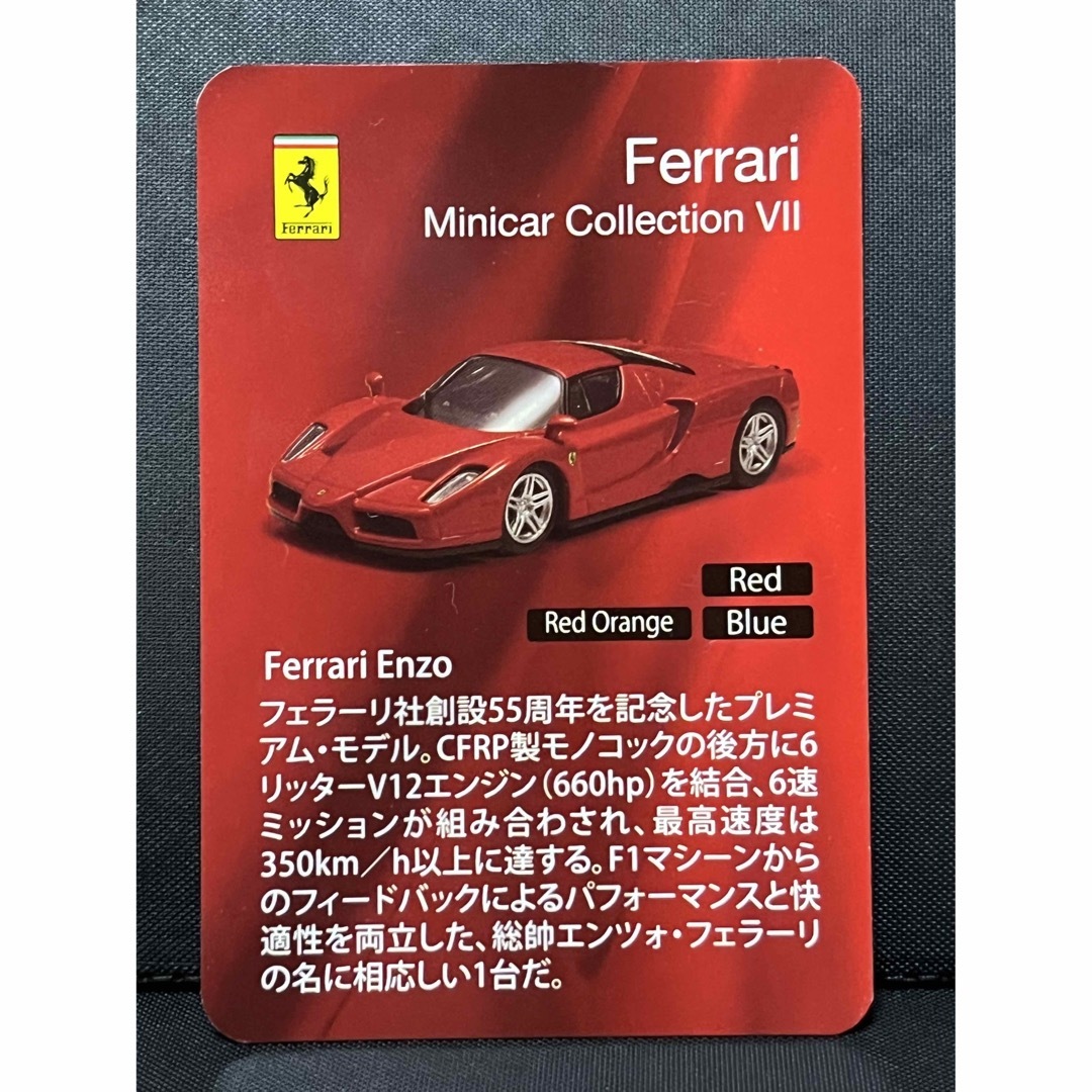 京商 - 京商 1/64 フェラーリミニカーシリーズ7 Enzo エンツォ 京商 - 京商 1/64 フェラーリミニカーシリーズ7 Enzo エンツォ
