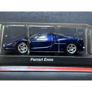キョウショウ(京商)の京商 1/64 フェラーリミニカーシリーズ7 Enzo エンツォ ブルー(ミニカー)