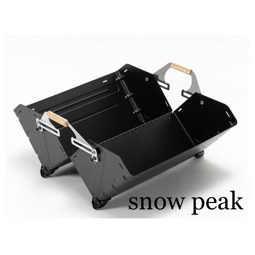 Snow Peak スノーピーク シェルフコンテナ 25 ブラック 新品未開封