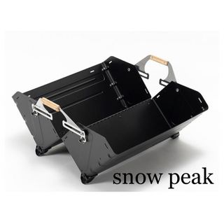 スノーピーク(Snow Peak)の新品　スノーピーク　シェルフコンテナ25 ブラック　雪峰祭限定　2個セット(その他)