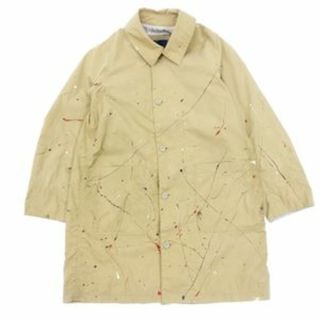 ヴィスヴィム(VISVIM)のビズビム グレースモンキーコート ペイント加工 ベージュ【AFB31】(チェスターコート)