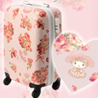 リズリサ(LIZ LISA)のリズリサ リズメロ 福袋 キャリー バッグ ケース ピンク 花柄 マイメロ(スーツケース/キャリーバッグ)