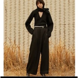 リステア(RESTIR)のアイレネ irene 34 Hollowout Satin Trousers(カジュアルパンツ)