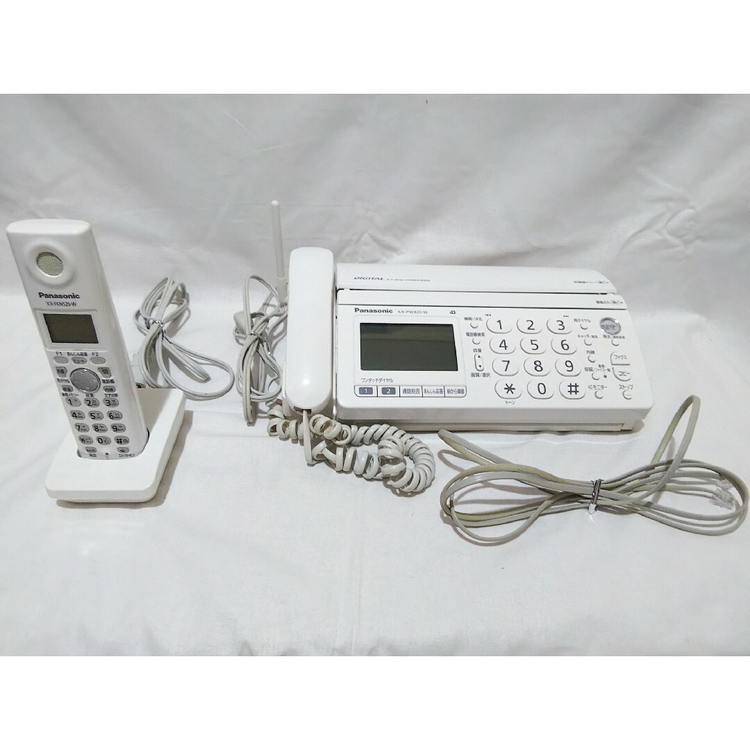 パナソニックパナソニック おたっくす デジタルコードレス電話機 KX-PW320-W