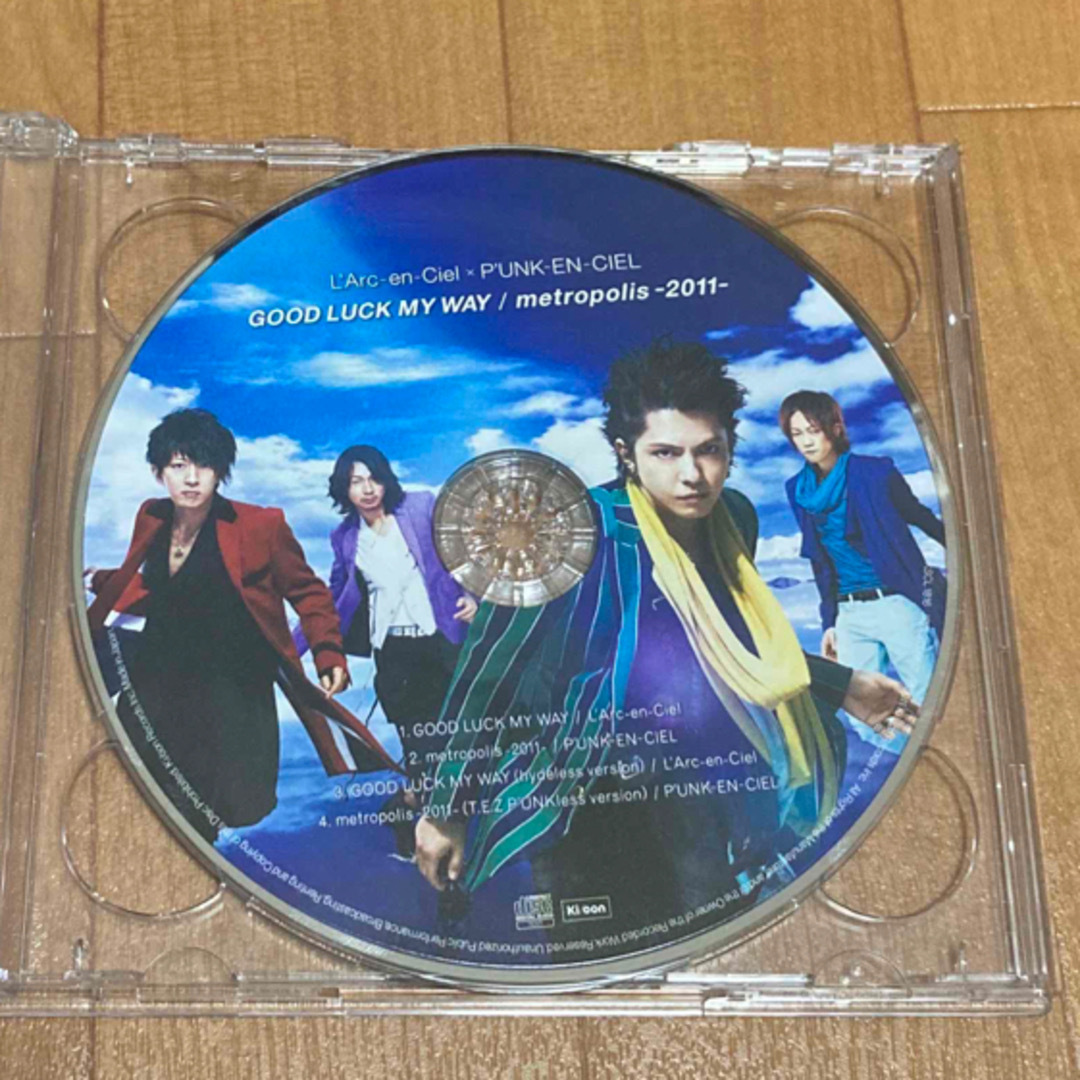 L'Arc～en～Ciel(ラルクアンシエル)の🌈中古🌈ラルクアンシエル「GOOD LUCK MY WAY（初回生産限定盤）」 エンタメ/ホビーのCD(ポップス/ロック(邦楽))の商品写真