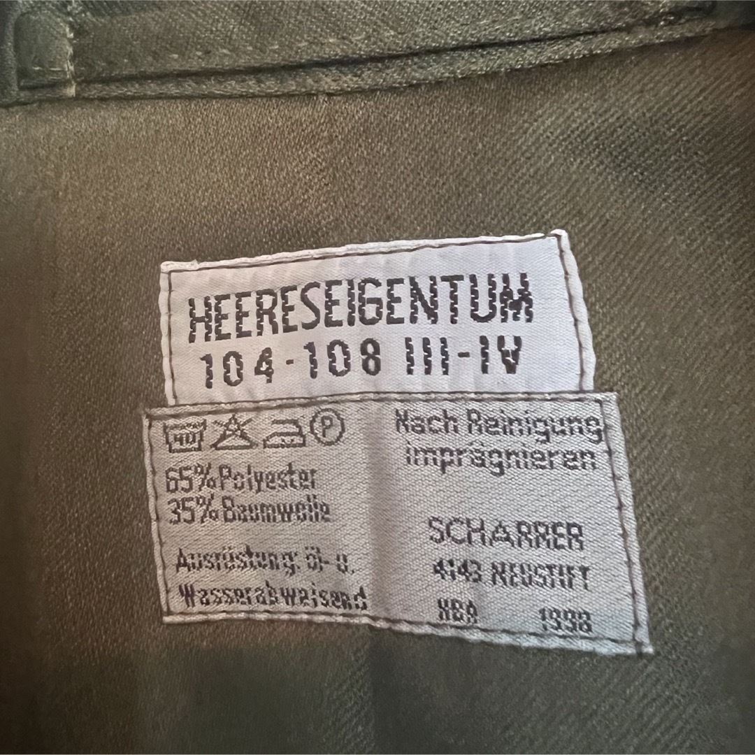 オーストリア軍　M-65 ミリタリー フィールドジャケット デッドストック メンズのジャケット/アウター(ミリタリージャケット)の商品写真