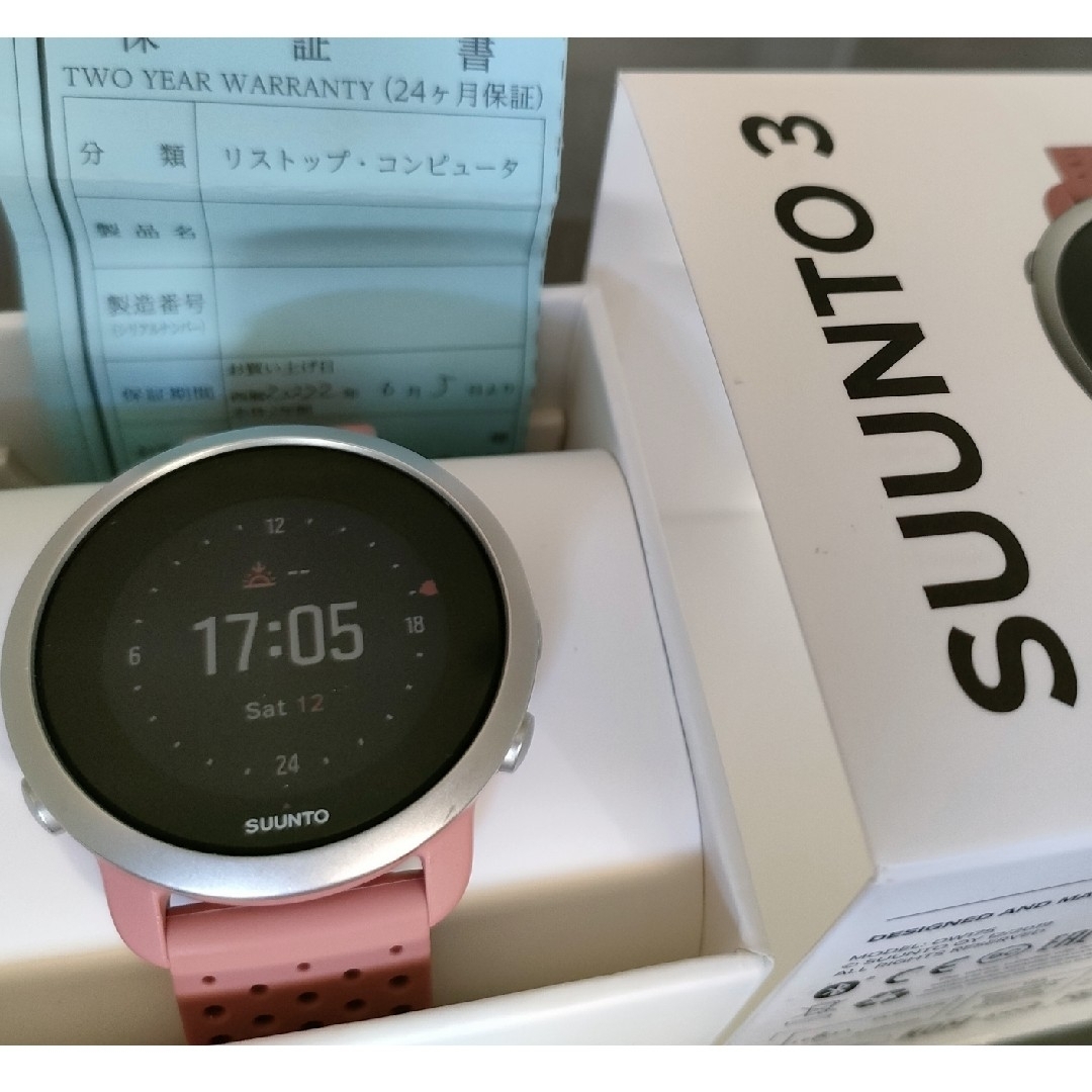 SUUNTO(スント)のSuunto3　ピンク メンズの時計(腕時計(デジタル))の商品写真