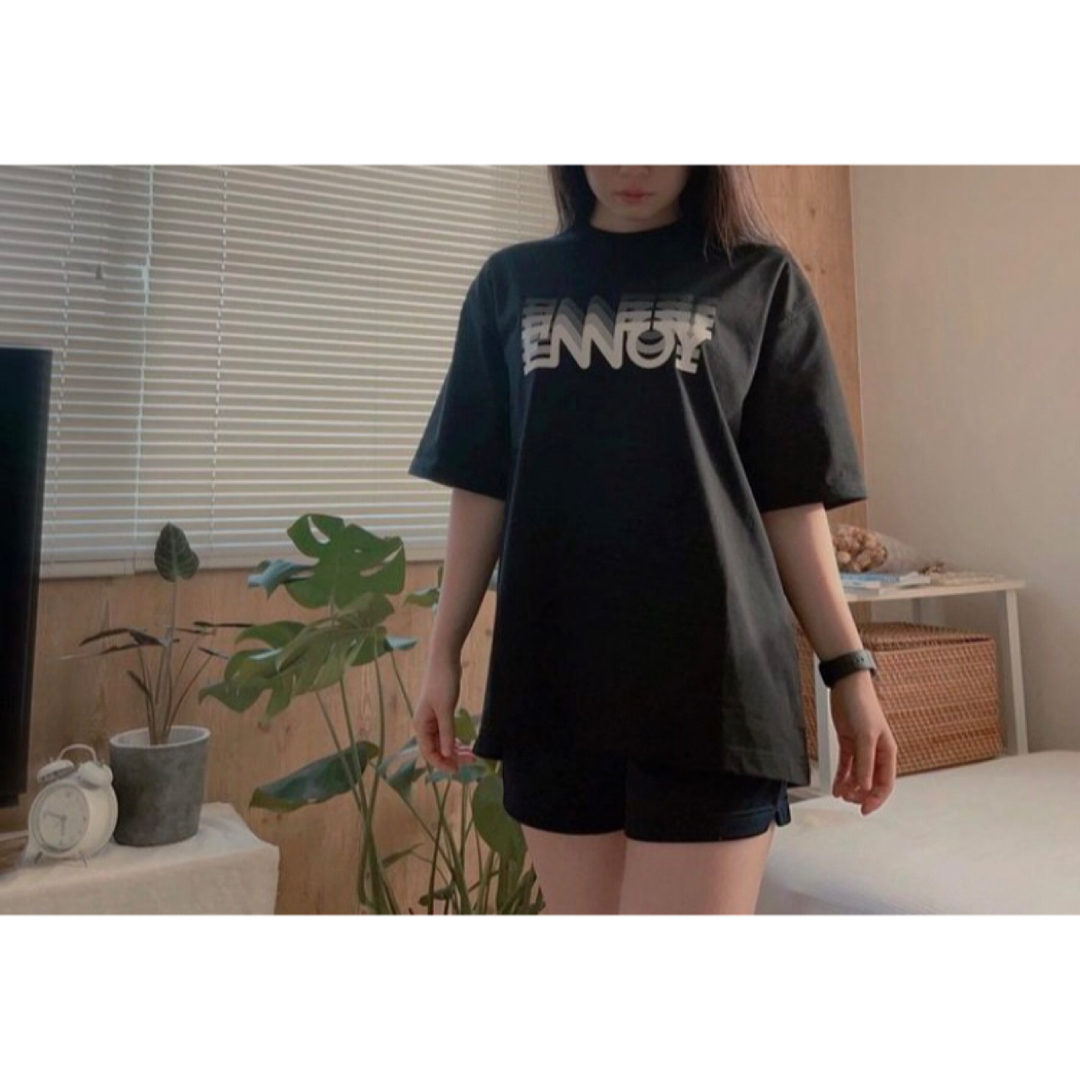 ENNOY エンノイELECTRIC LOGO GRADATION tシャツ