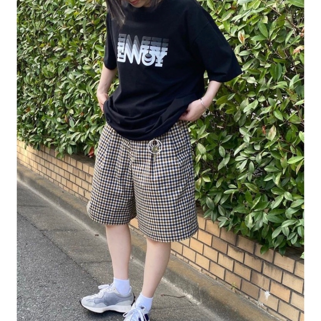 ENNOY エンノイELECTRIC LOGO GRADATION tシャツ