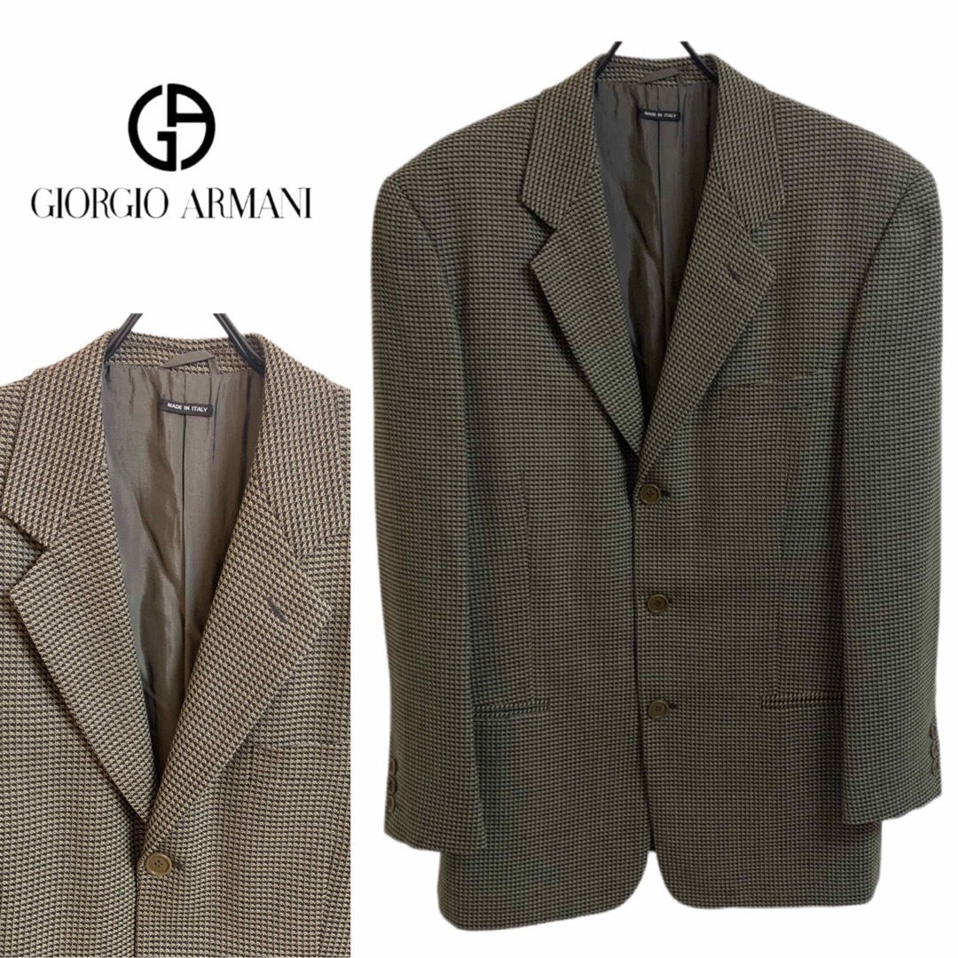 GIORGIO ARMANI VINTAGE イタリア製 ウールジャケット 46