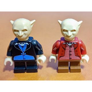 レゴ(Lego)のレゴ★ハリーポッター グリンゴッツ銀行 行員 美品 激レア 一点物(キャラクターグッズ)