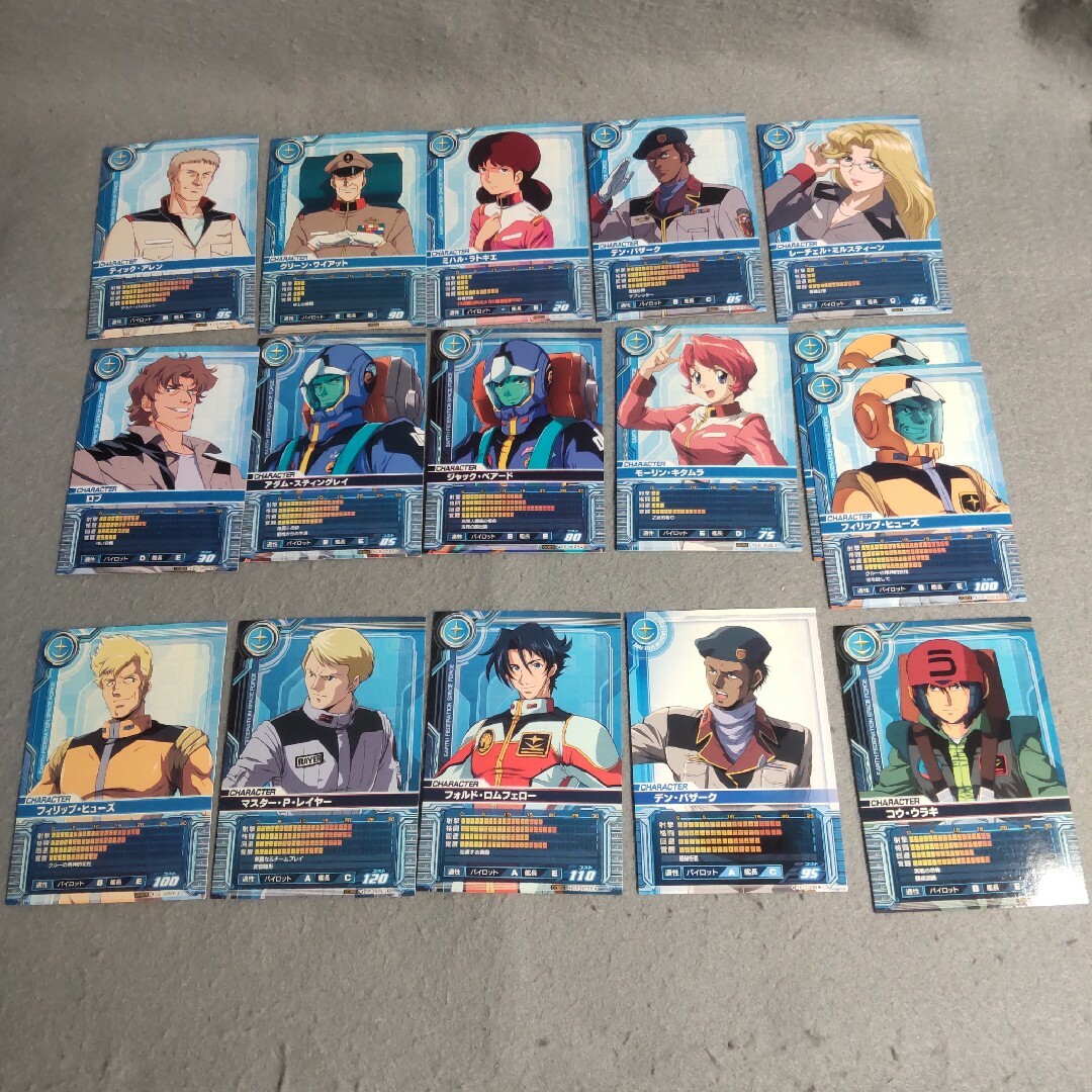 BANDAI - ガンダム カードビルダー 0079 0083 連邦 キャラクター BANDAI - ガンダム カードビルダー 0079 0083 連邦 キャラクター