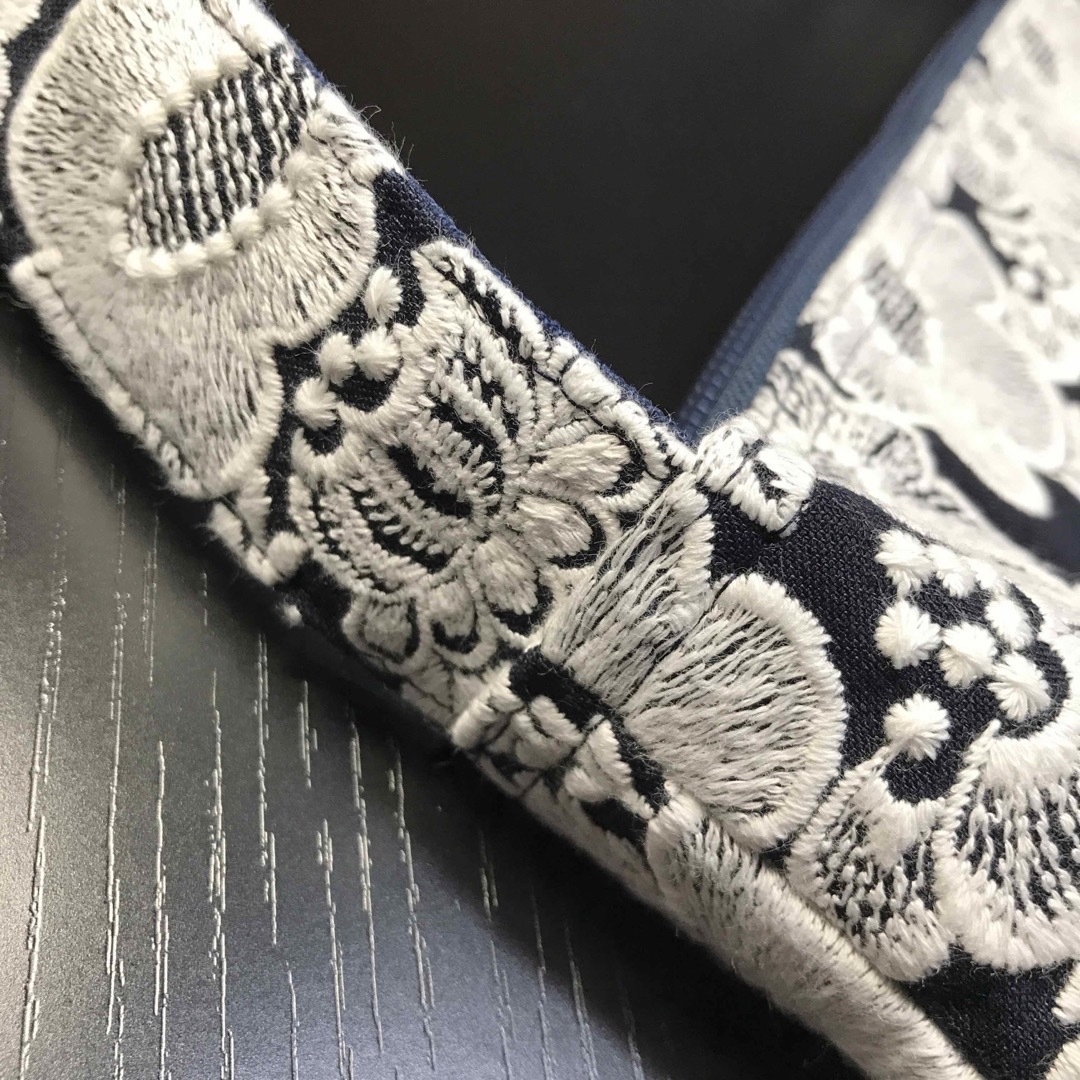 w)ミナペルホネン☆ハンドメイド ショルダーバッグ小(smile flower)の