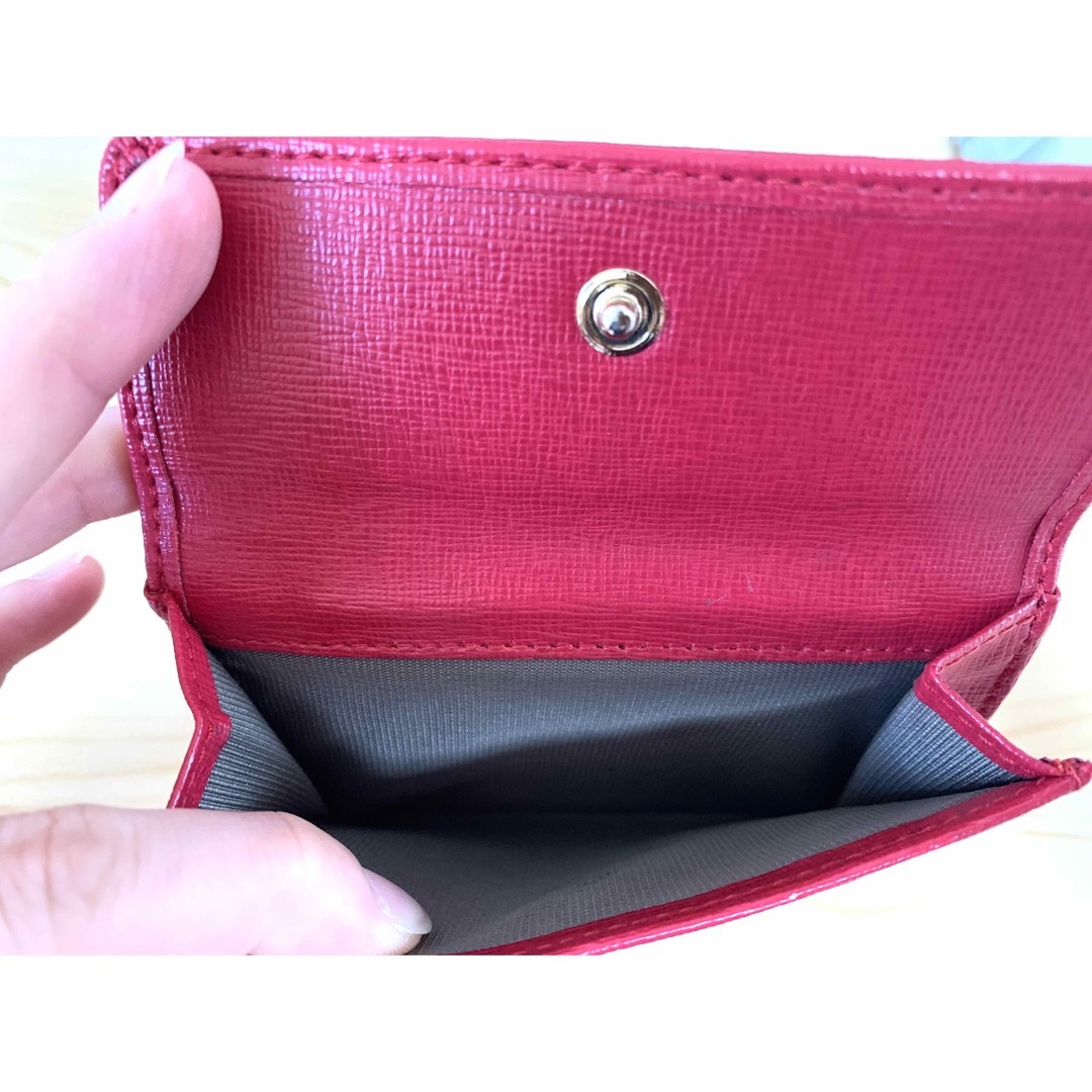 Furla(フルラ)のフルラ　三つ折り　財布　赤 レディースのファッション小物(財布)の商品写真