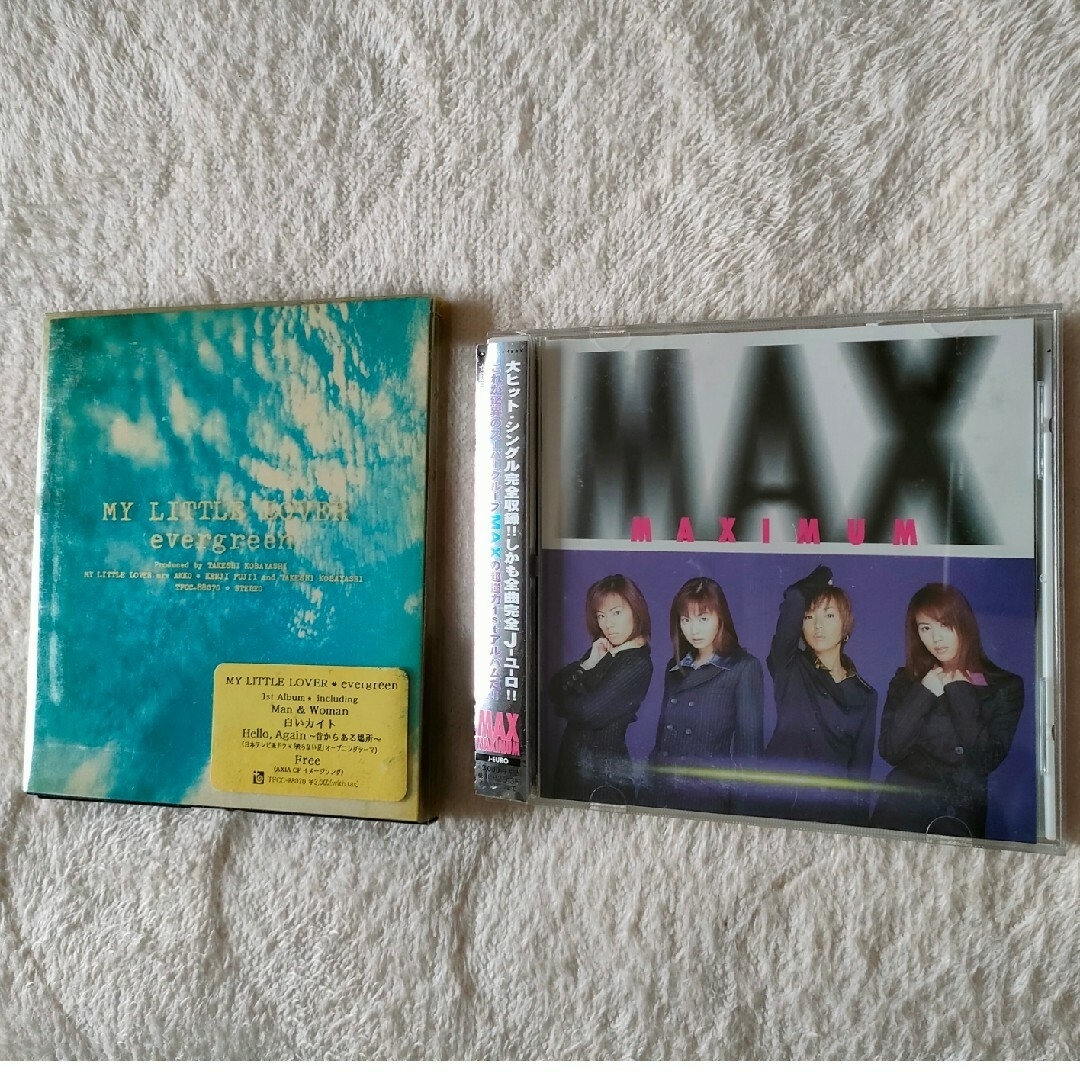 avex(エイベックス)の【MY LITTLE LOVER】【MAX】CD2点セット エンタメ/ホビーのCD(ポップス/ロック(邦楽))の商品写真