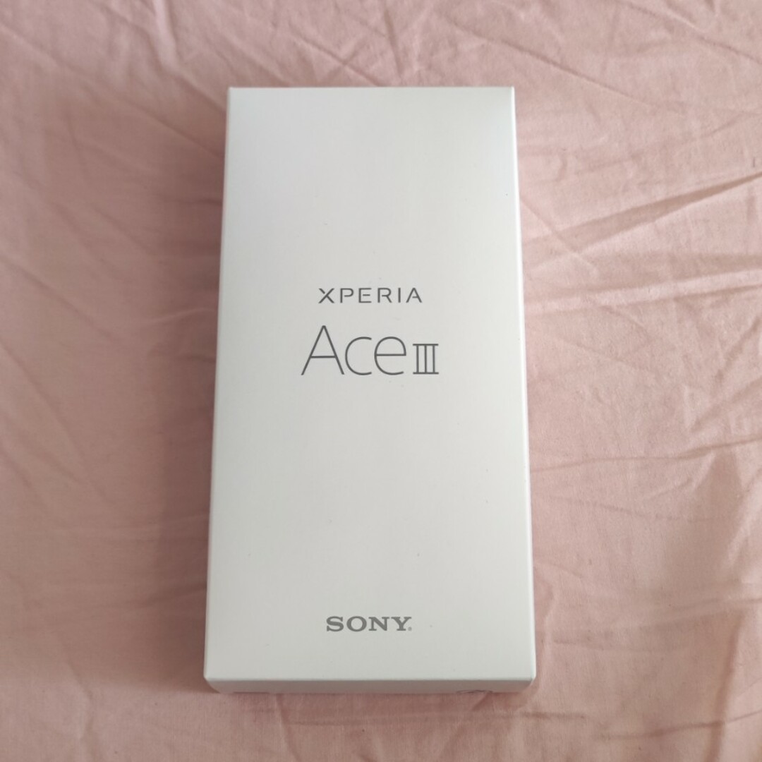 Xperia Ace ホワイト SIMフリー 新品未使用 残積なし