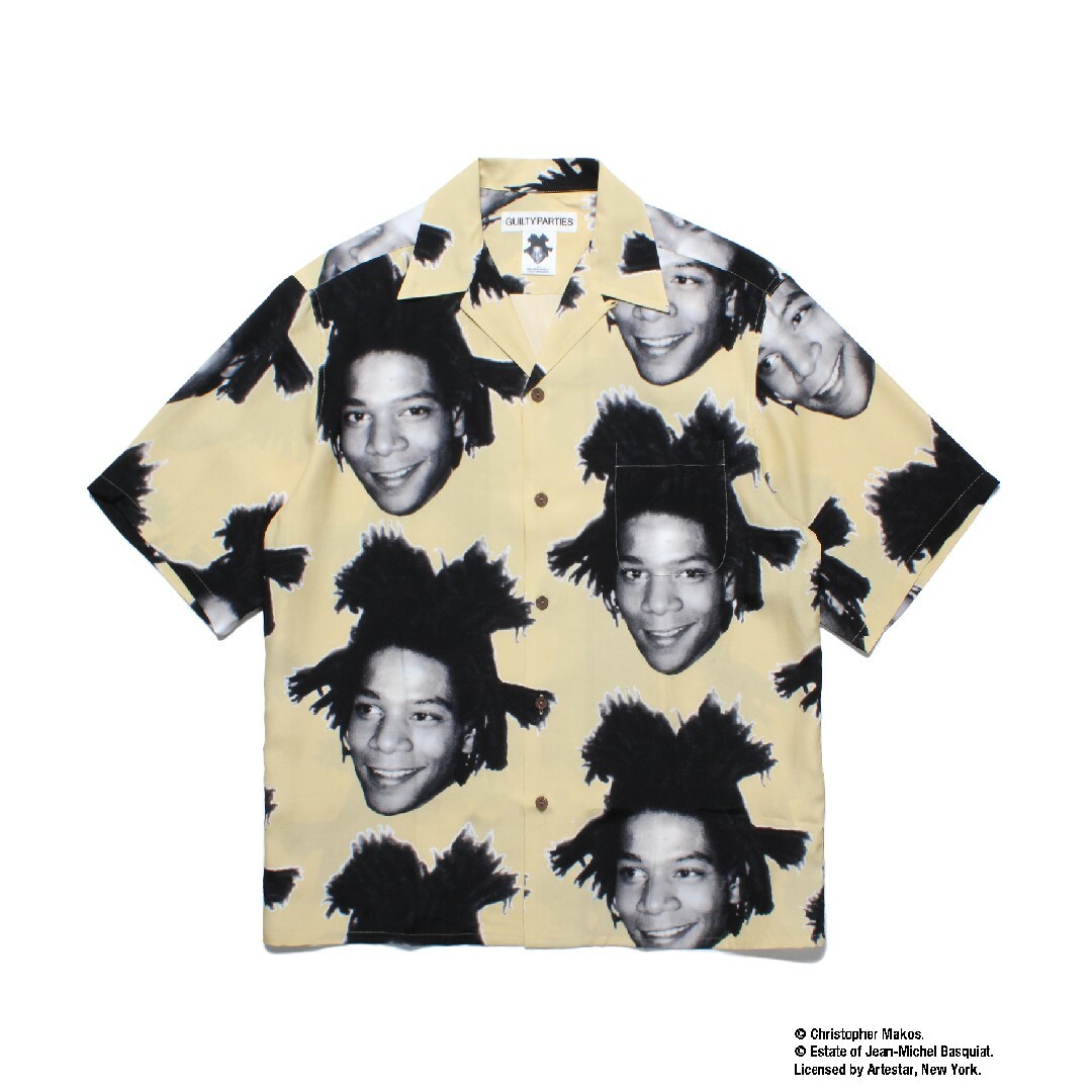 WACKOMARIA✕BASQUIAT  HAWAIIAN SHIRT