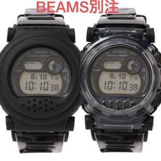 ジーショック(G-SHOCK)の新品　G-SHOCK × BEAMS / 別注 G-B001  グレースケルトン(腕時計(デジタル))