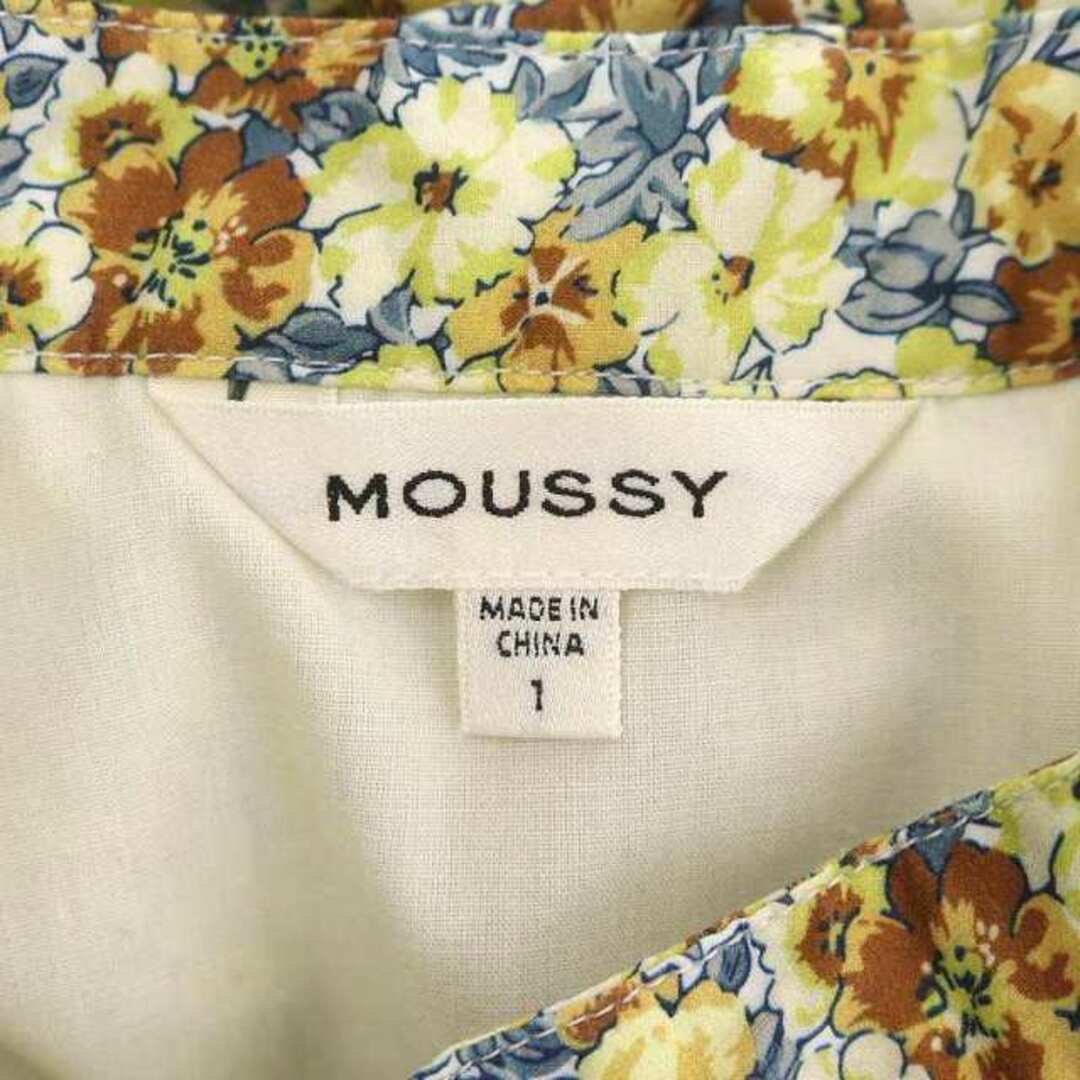 moussy(マウジー)のマウジー 21SS TINY FLOWER LONG ワンピース ロング 1 レディースのワンピース(ロングワンピース/マキシワンピース)の商品写真