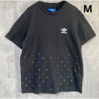 アディダス(adidas)のアディダス　adidas  Tシャツ　黒　M   トレフォイル(Tシャツ/カットソー(半袖/袖なし))