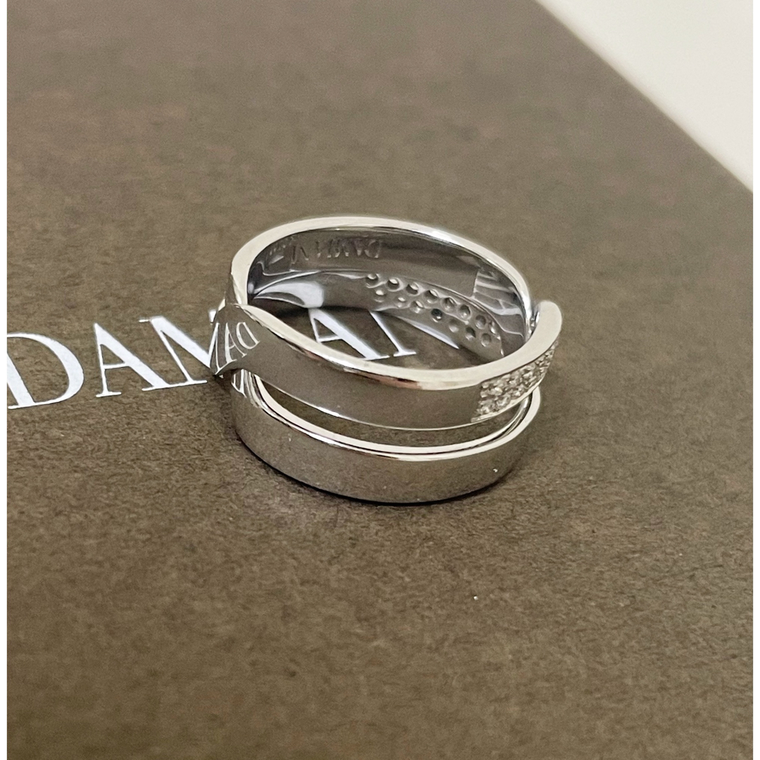 Damiani(ダミアーニ)のDAMIANI ダミアーニ アブラッチョ リング 指輪 WG ゴールド ダイヤ メンズのアクセサリー(リング(指輪))の商品写真