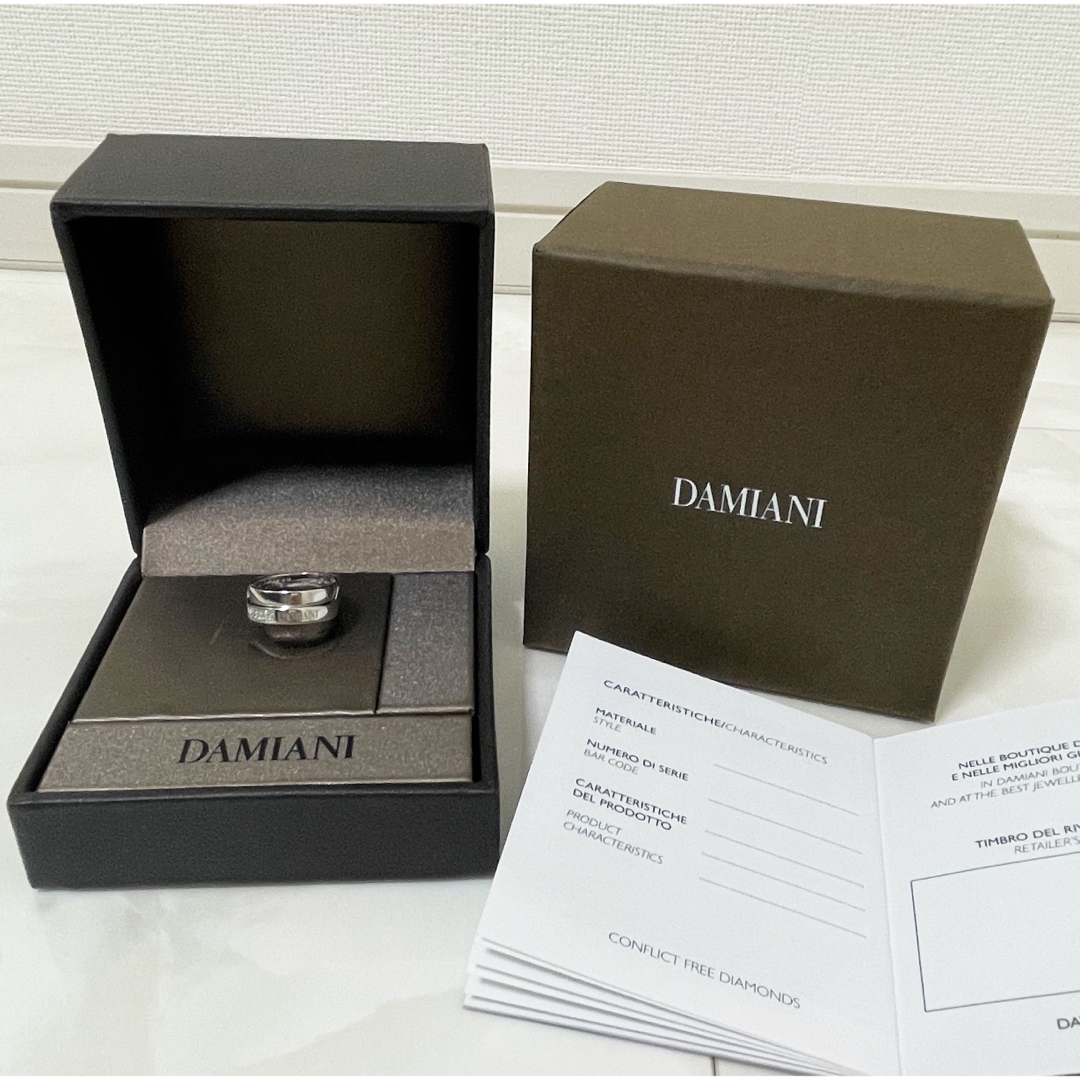 Damiani(ダミアーニ)のDAMIANI ダミアーニ アブラッチョ リング 指輪 WG ゴールド ダイヤ メンズのアクセサリー(リング(指輪))の商品写真