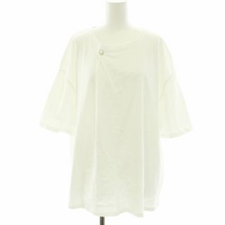 ザラ(ZARA)のザラ カットソー Tシャツ ビッグシルエット コットン クルーネック 七分袖(その他)