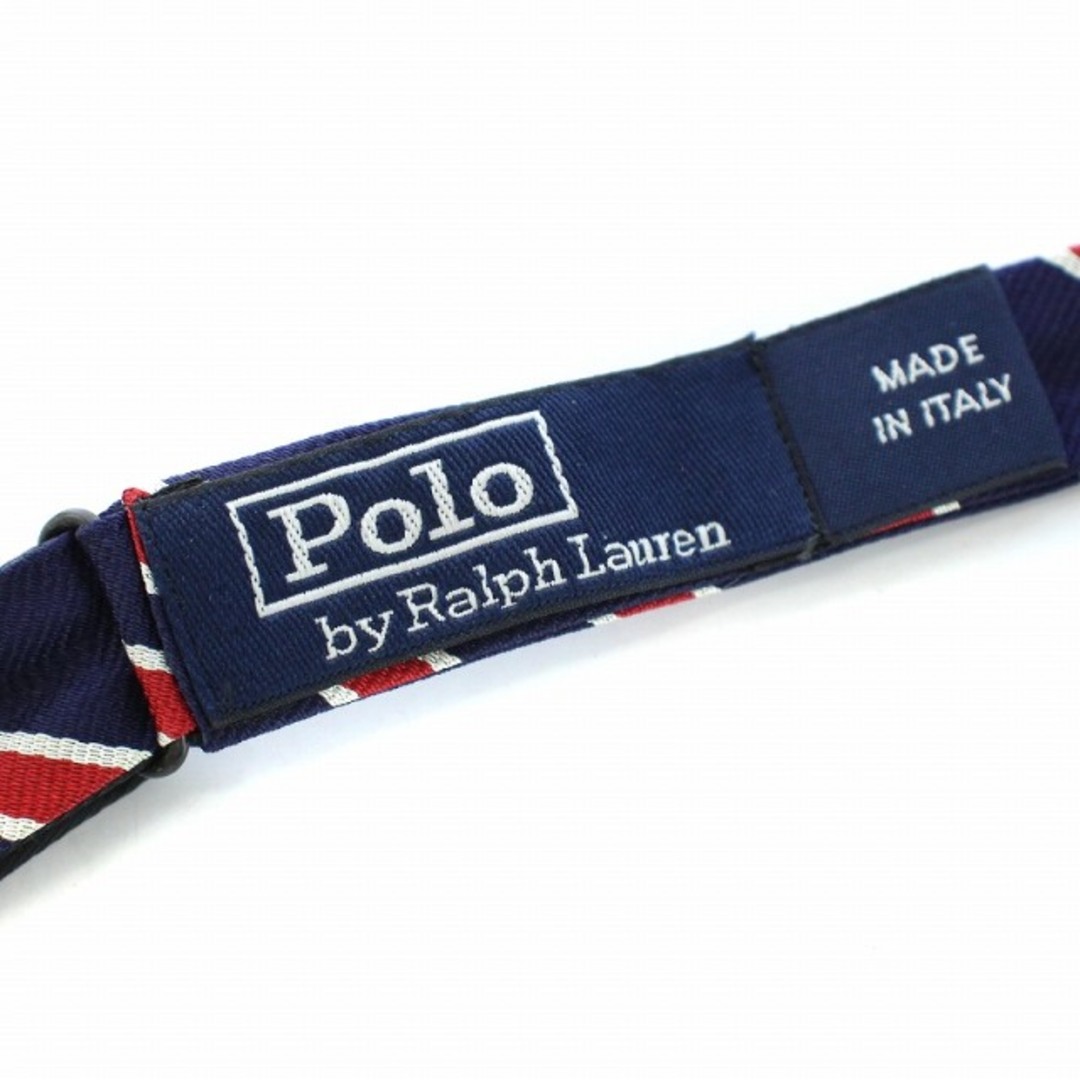 POLO RALPH LAUREN(ポロラルフローレン)のPolo by Ralph Lauren ボウタイ レジメンタルストライプ 紺 メンズのファッション小物(その他)の商品写真