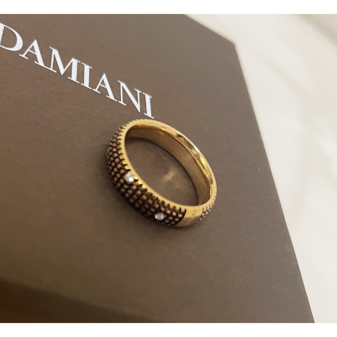 Damiani(ダミアーニ)のDAMIANI ダミアーニ メトロポリタン リング 指輪 PG ゴールド ダイヤ メンズのアクセサリー(リング(指輪))の商品写真