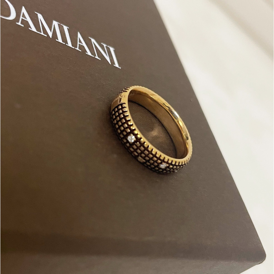 Damiani(ダミアーニ)のDAMIANI ダミアーニ メトロポリタン リング 指輪 PG ゴールド ダイヤ メンズのアクセサリー(リング(指輪))の商品写真