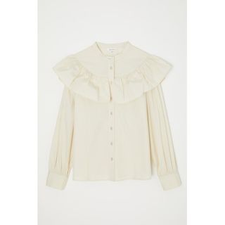 マウジー(moussy)のMOUSSY マウジー ROUND FRILL ブラウス(シャツ/ブラウス(長袖/七分))