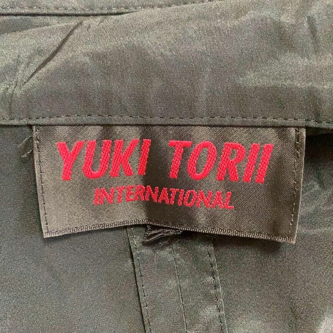 YUKI TORII INTERNATIONAL(ユキトリイインターナショナル)のYUKI TORII ユキトリイ　インターナショナル　ジャケット　黒　リボン レディースのジャケット/アウター(テーラードジャケット)の商品写真