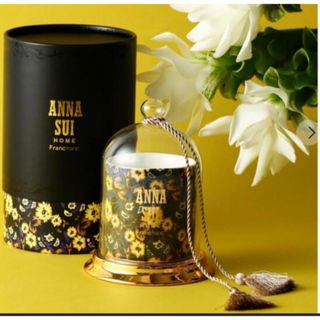 アナスイ(ANNA SUI)のアナスイ新品Francfranc限定コラボキャンドルブラック×ゴールド(キャンドル)