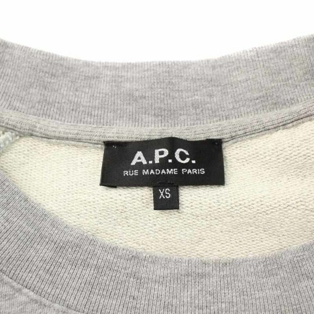A.P.C - アーペーセー トレーナー スウェット プルオーバー 刺繍 長袖