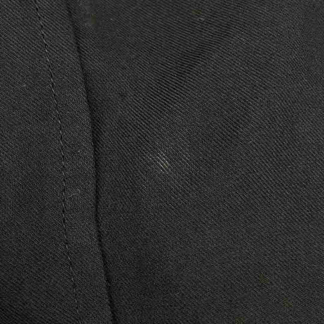 ワイズ パープルレーベル S/Sシャツワンピース ロング 半袖 2 S 黒