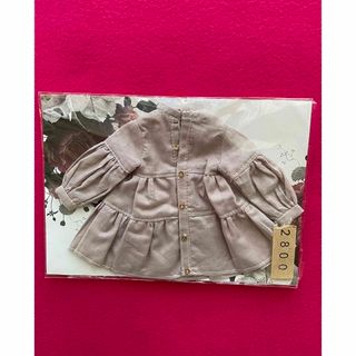 専用です　作家様ワンピース グレージュ、トップス(その他)