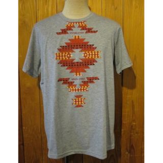 ペンドルトン(PENDLETON)のペンドルトン【PENDLETON】ネイティブ柄 Tシャツ　グレー Mサイズ(Tシャツ/カットソー(半袖/袖なし))