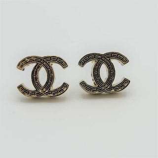 CHANEL - 確実正規品 シャネル ピアス ゴールドの通販 by きなこ