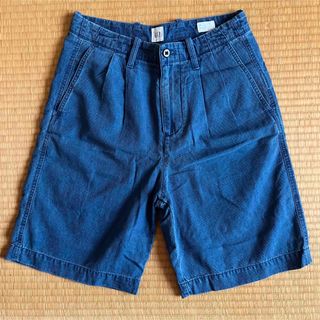 ギャップ(GAP)のGAP インディゴ 鹿の子　ハーフパンツ(ショートパンツ)