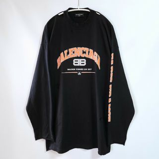 Balenciaga - 22SS BALENCIAGA ヴィンテージ加工Tシャツ BBロゴ