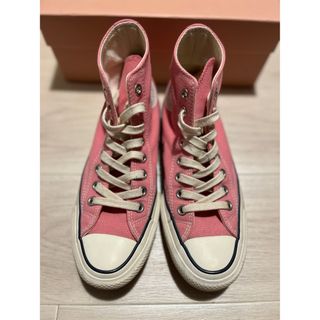 コンバース(CONVERSE)のconverse addict ハイカット　23.5cm ピンク　スニーカー(スニーカー)